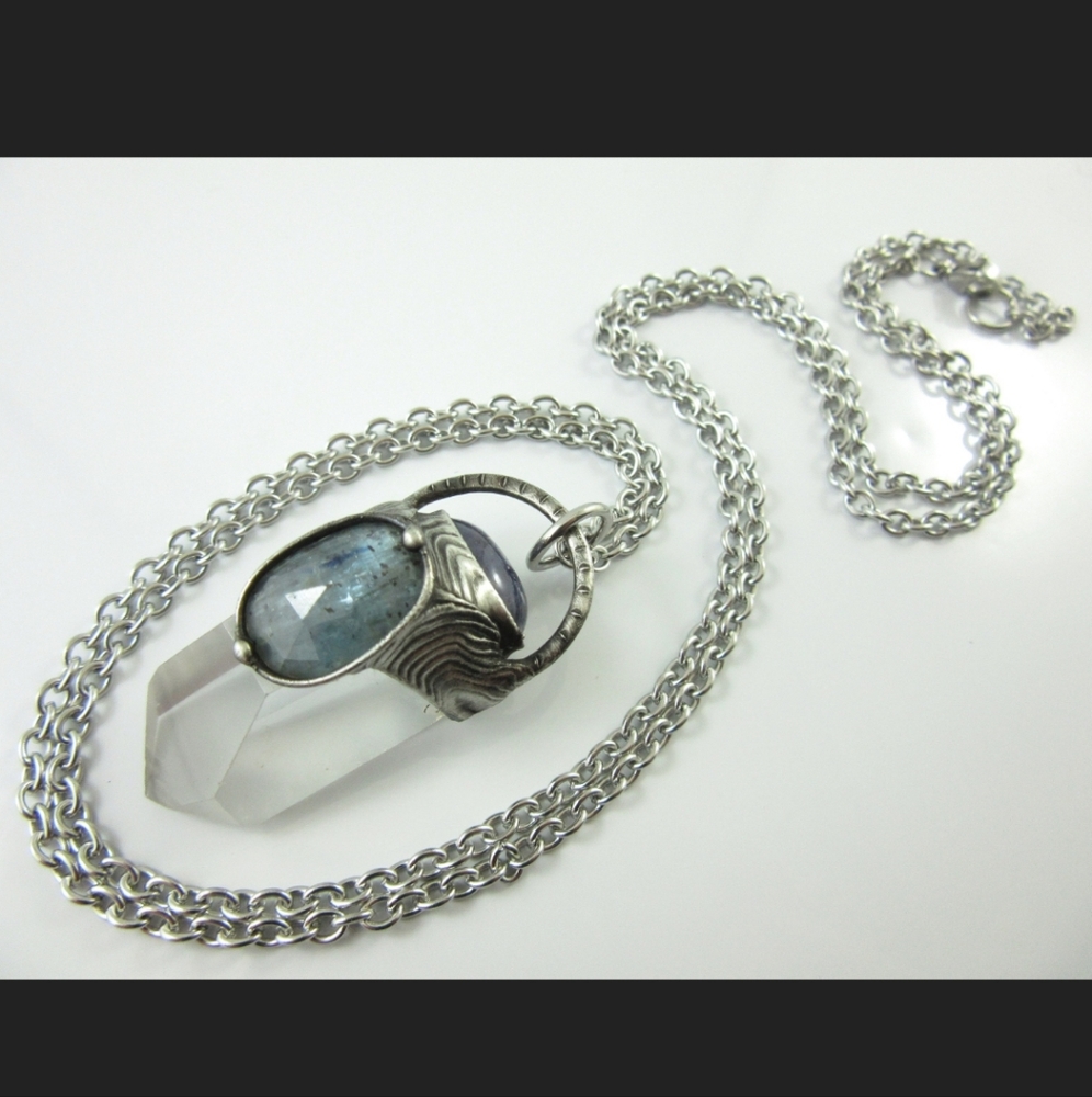 Moss Kyanite Necklace Retail 150$